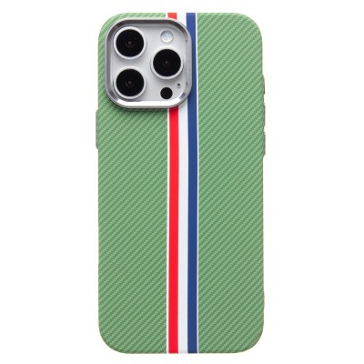 Чехол-накладка для Apple iPhone 16 Pro Max - (131) (зеленый/многоцветный) Luxo Creative PC