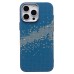 Чехол-накладка для Apple iPhone 16 Pro Max - (135) (синий/зеленый) Luxo Creative PC