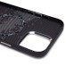 Чехол-накладка для Apple iPhone 16 Pro Max - (136) (черный/серый) Luxo Creative PC