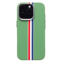 Чехол-накладка для Apple iPhone 16 Pro - (131) (зеленый/многоцветный) Luxo Creative PC