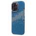 Чехол-накладка для Apple iPhone 16 Pro - (135) (синий/зеленый) Luxo Creative PC