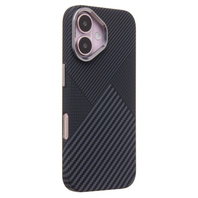 Чехол-накладка для Apple iPhone 16 - (122) (черный) Luxo Creative PC