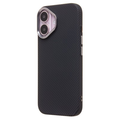 Чехол-накладка для Apple iPhone 16 - (123) (черный) Luxo Creative PC