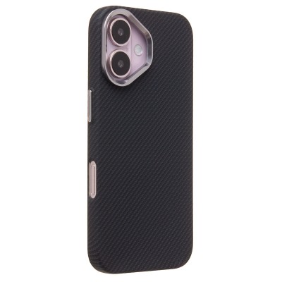 Чехол-накладка для Apple iPhone 16 - (123) (черный) Luxo Creative PC
