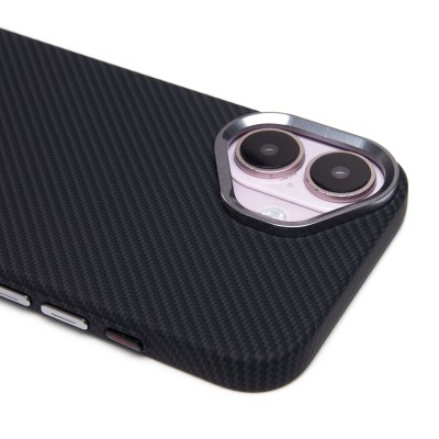 Чехол-накладка для Apple iPhone 16 - (123) (черный) Luxo Creative PC