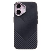Чехол-накладка для Apple iPhone 16 - (124) (черный) Luxo Creative PC