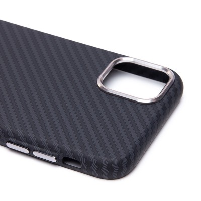Чехол-накладка для Apple iPhone 11 - (118) (черный) Luxo Creative PC