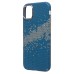 Чехол-накладка для Apple iPhone 11 - (135) (синий/зеленый) Luxo Creative PC
