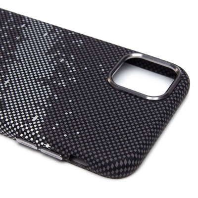 Чехол-накладка для Apple iPhone 11 - (136) (черный/серый) Luxo Creative PC
