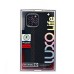 Чехол-накладка для Apple iPhone 13 Pro Max - (121) (черный/синий) Luxo Creative PC Чехол-накладка для Apple iPhone 13 Pro Max - (121) (черный/синий) Luxo Creative PC