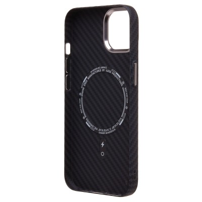 Чехол-накладка для Apple iPhone 14 - (118) (черный) Luxo Creative PC