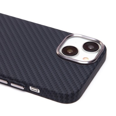 Чехол-накладка для Apple iPhone 14 - (118) (черный) Luxo Creative PC