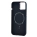 Чехол-накладка для Apple iPhone 14 - (121) (черный/синий) Luxo Creative PC