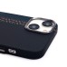 Чехол-накладка для Apple iPhone 14 - (121) (черный/синий) Luxo Creative PC