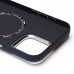 Чехол-накладка для Apple iPhone 15 Pro Max - (120) (тех.уп.) (черный/синий) Luxo Creative PC