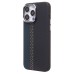 Чехол-накладка для Apple iPhone 15 Pro Max - (121) (тех. уп.) (черный/синий) Luxo Creative PC