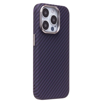 Чехол-накладка для Apple iPhone 15 Pro - (119) (темно-фиолетовый) Luxo Creative PC