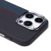 Чехол-накладка для Apple iPhone 15 Pro - (120) (тех. уп.) (черный/синий) Luxo Creative PC