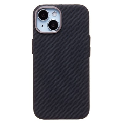 Чехол-накладка для Apple iPhone 15 - (118) (черный) Luxo Creative PC