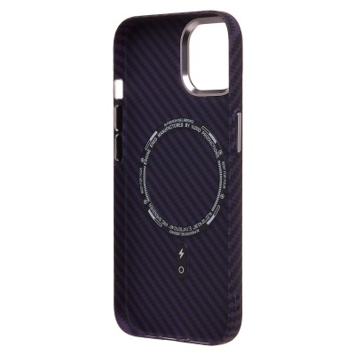 Чехол-накладка для Apple iPhone 15 - (119) (темно-фиолетовый) Luxo Creative PC