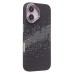 Чехол-накладка для Apple iPhone 16 - (136) (черный/серый) Luxo Creative PC
