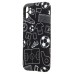 Чехол-накладка для Apple iPhone 11 - (140) (черный) Luxo Creative
