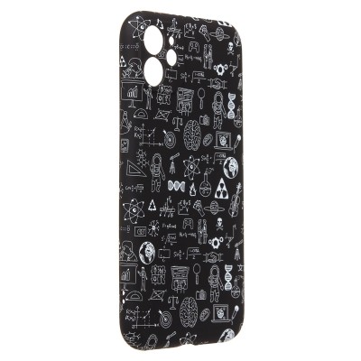 Чехол-накладка для Apple iPhone 11 - (141) (черный) Luxo Creative