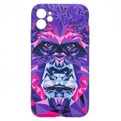 Чехол-накладка для Apple iPhone 11 - (144) (фиолетовый) Luxo Creative