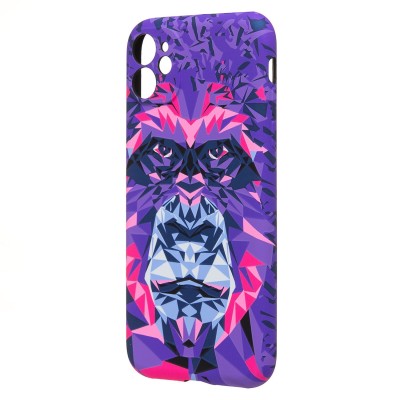 Чехол-накладка для Apple iPhone 11 - (144) (фиолетовый) Luxo Creative