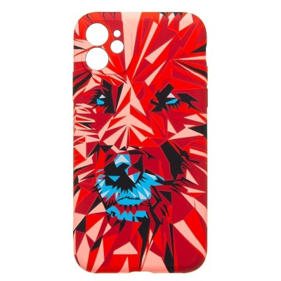 Чехол-накладка для Apple iPhone 11 - (146) (красный) Luxo Creative