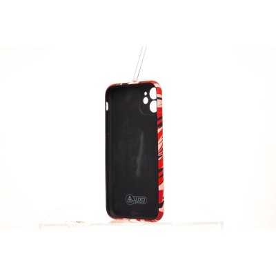 Чехол-накладка для Apple iPhone 11 - (146) (красный) Luxo Creative