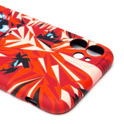 Чехол-накладка для Apple iPhone 11 - (146) (красный) Luxo Creative