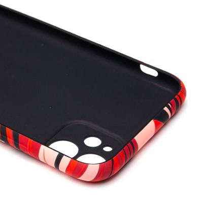 Чехол-накладка для Apple iPhone 11 - (146) (красный) Luxo Creative