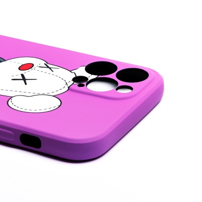 Чехол-накладка для Apple iPhone 12 Pro - (86) (фиолетовый) Luxo Creative