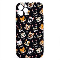 Чехол-накладка для Apple iPhone 12 Pro - (94) (черный) Luxo Creative