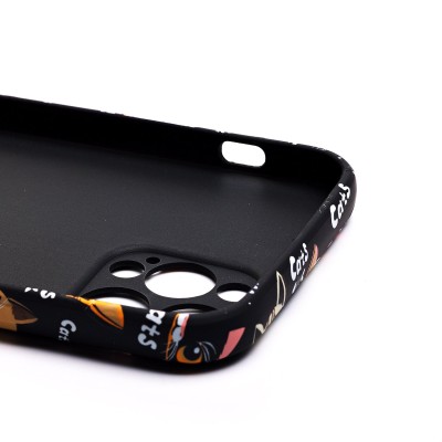 Чехол-накладка для Apple iPhone 12 Pro - (94) (черный) Luxo Creative