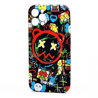 Чехол-накладка для Apple iPhone 12 Pro - (105) (черный) Luxo Creative