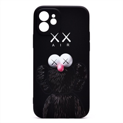Чехол-накладка для Apple iPhone 12 -88 (черный) Luxo Creative