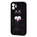 Чехол-накладка для Apple iPhone 12 -88 (черный) Luxo Creative