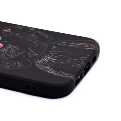 Чехол-накладка для Apple iPhone 12 -88 (черный) Luxo Creative