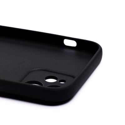 Чехол-накладка для Apple iPhone 12 -88 (черный) Luxo Creative