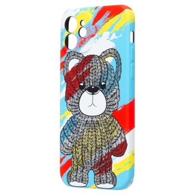 Чехол-накладка для Apple iPhone 12 - (114) (многоцветный) Luxo Creative