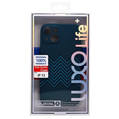 Чехол-накладка для Apple iPhone 13 - (135) (черный) Luxo Creative