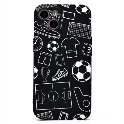 Чехол-накладка для Apple iPhone 13 - (140) (черный) Luxo Creative