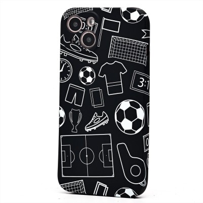 Чехол-накладка для Apple iPhone 13 - (140) (черный) Luxo Creative