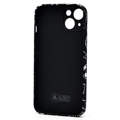 Чехол-накладка для Apple iPhone 13 - (140) (черный) Luxo Creative