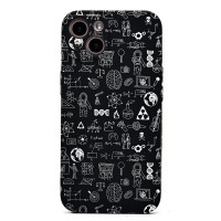 Чехол-накладка для Apple iPhone 13 - (141) (черный) Luxo Creative