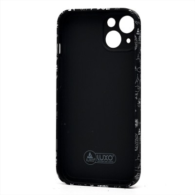Чехол-накладка для Apple iPhone 13 - (141) (черный) Luxo Creative