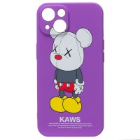 Чехол-накладка для Apple iPhone 14 Plus - (86) (фиолетовый) Luxo Creative