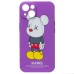 Чехол-накладка для Apple iPhone 14 Plus - (86) (фиолетовый) Luxo Creative